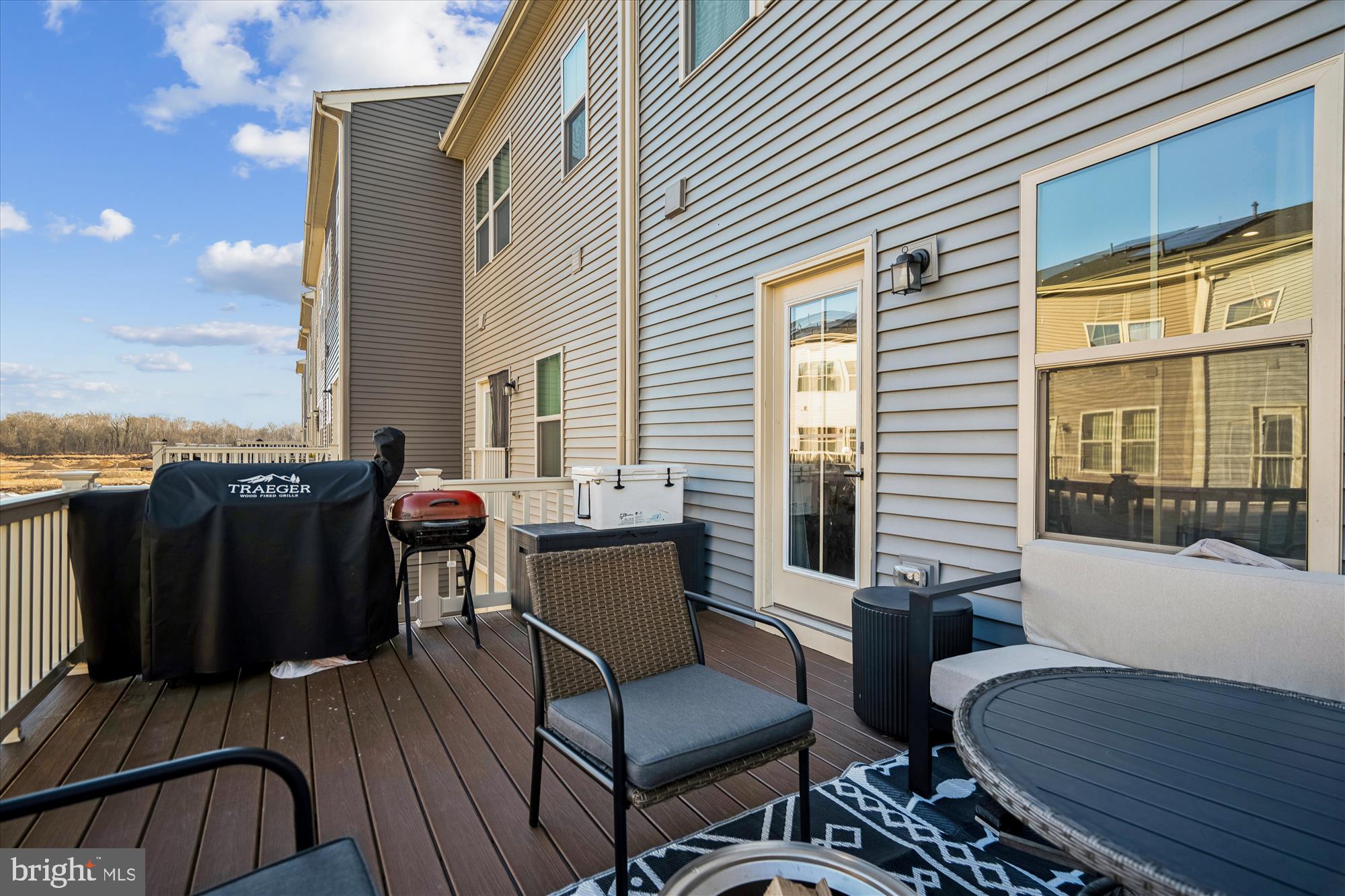 136 Brown Branch Road Laurel, MD 20708 - Photo 31 of 44 a view of a balcony with furniture and a window