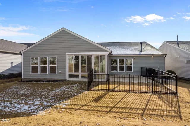 a house view with a outdoor space