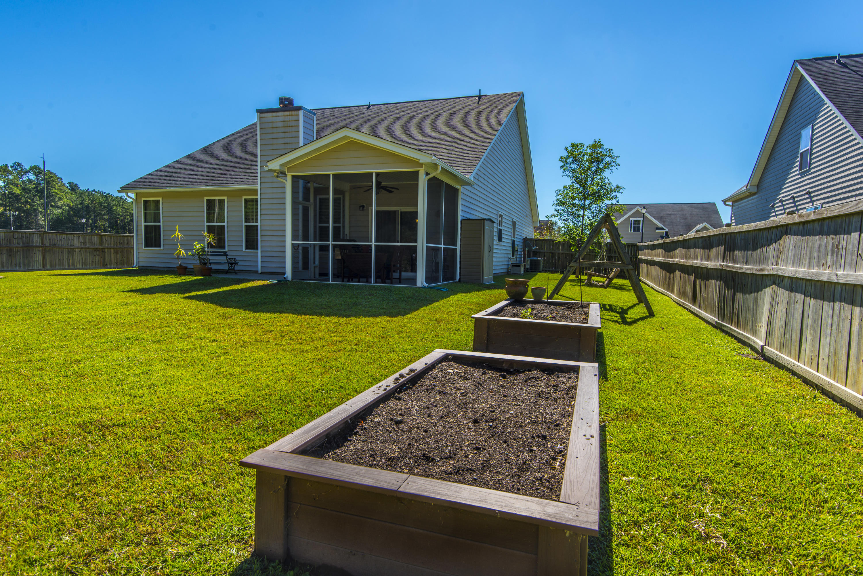 3043 Gulfstream Lane Ridgeville, SC 29472 - Photo 44 of 45 Raised Gardens in Back Yard