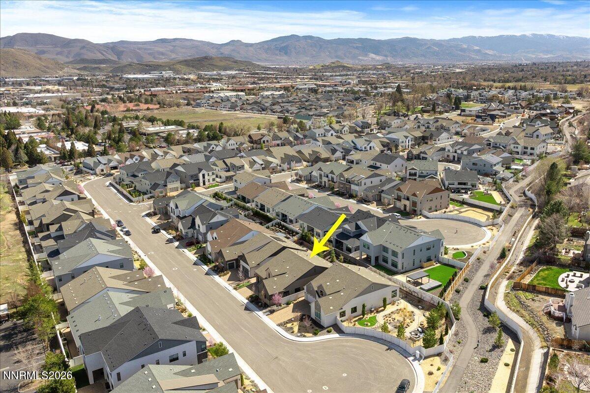 722 West Pleasant Oak Trail Reno, NV 89511 - Photo 51 of 98 an aerial view of a city with lots of residential buildings