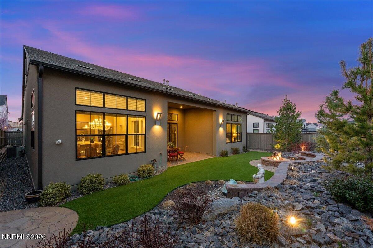 722 West Pleasant Oak Trail Reno, NV 89511 - Photo 60 of 98 a front view of a house with garden
