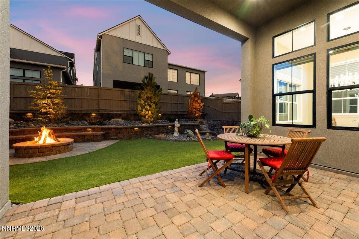 722 West Pleasant Oak Trail Reno, NV 89511 - Photo 67 of 98 a view of a house with backyard porch and sitting area