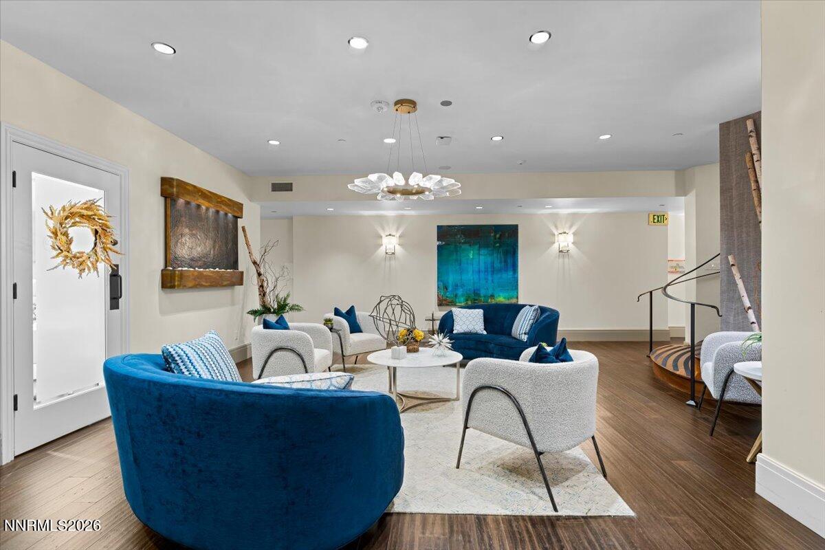 722 West Pleasant Oak Trail Reno, NV 89511 - Photo 93 of 98 a living room with furniture and a wooden floor