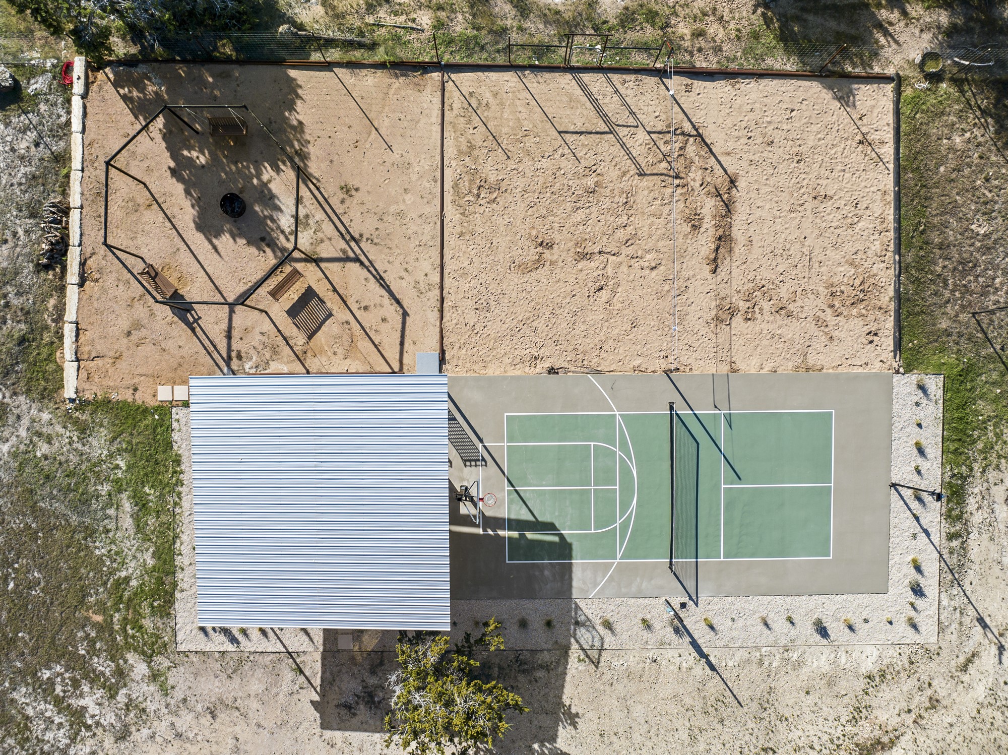 1293 Harmon Hills Road Dripping Springs, TX 78620 - Photo 6 of 15 Pickle Ball + Sand Volleyball Court