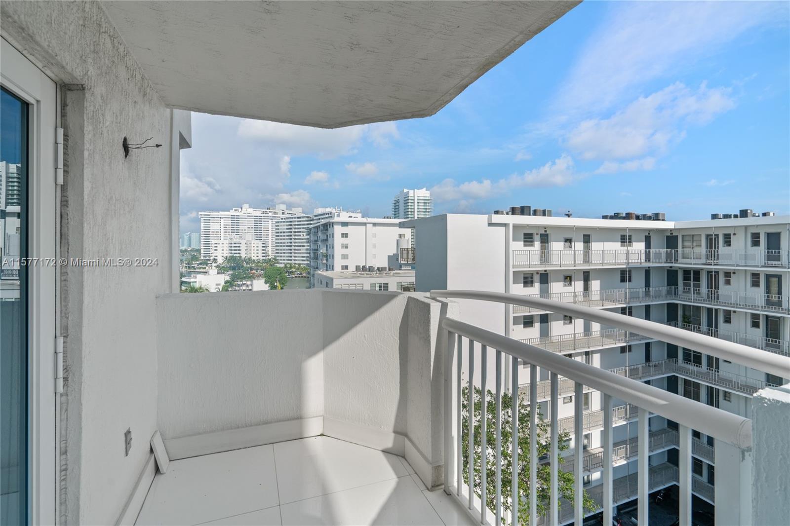 1621 Bay Road, Unit 702 Miami Beach, FL 33139 - Photo 17 of 32 a view of balcony with furniture