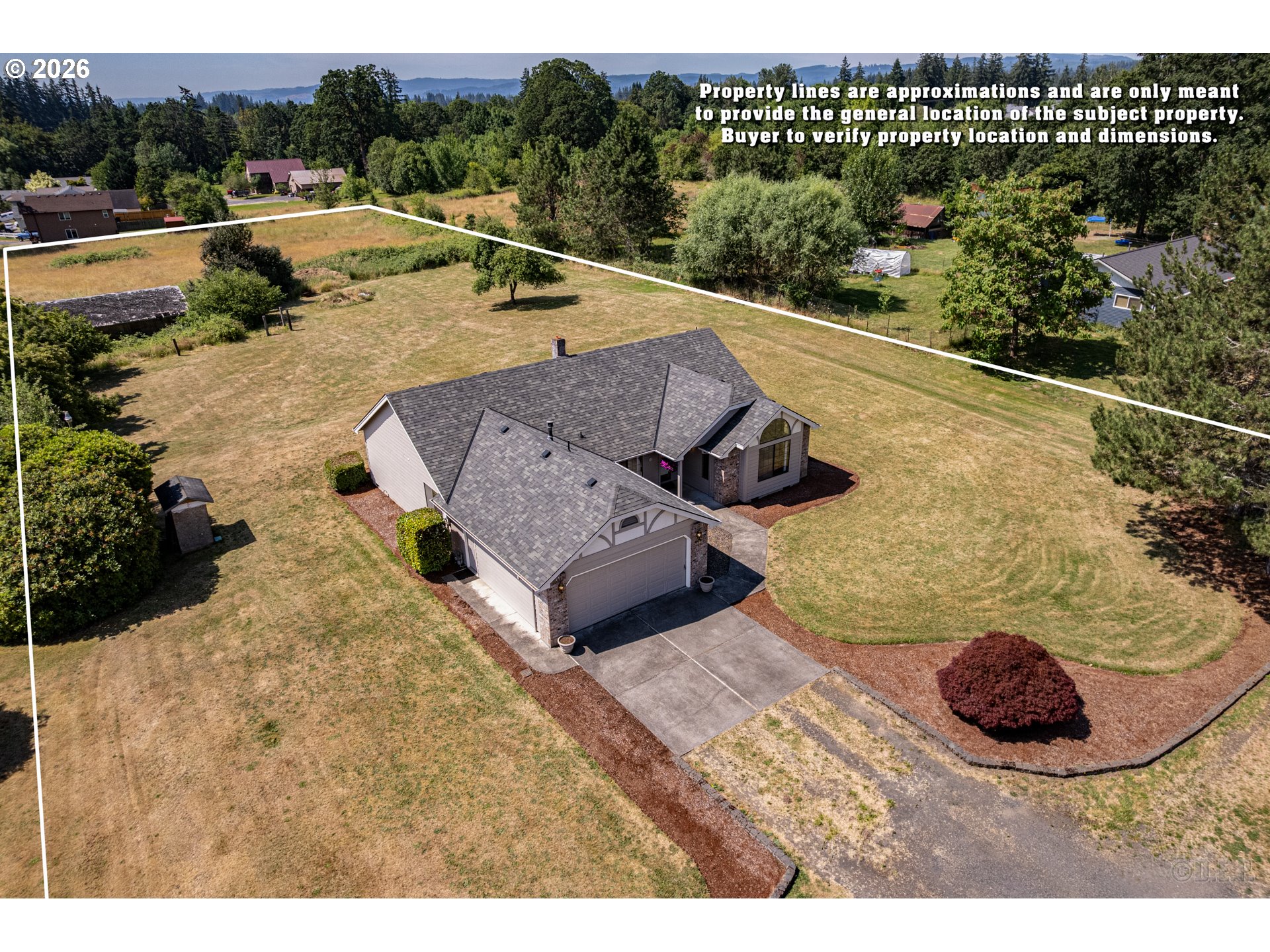 34948 Sykes Road St. Helens, OR 97051 - Photo 25 of 30 Drone View/UAV