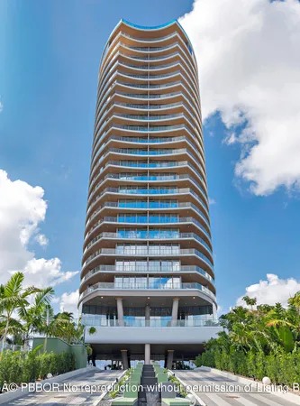 a front view of a building