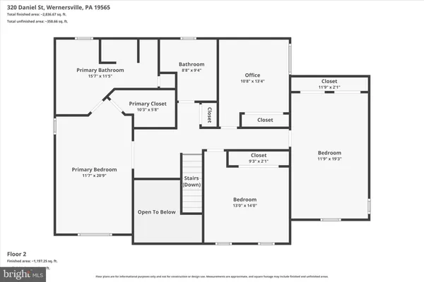 $465,000 | 320 Daniel Street, Wernersville, PA 19565