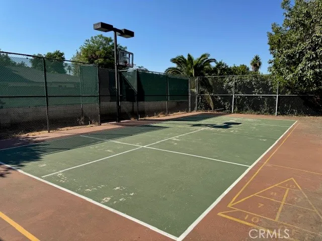 a view of a tennis court