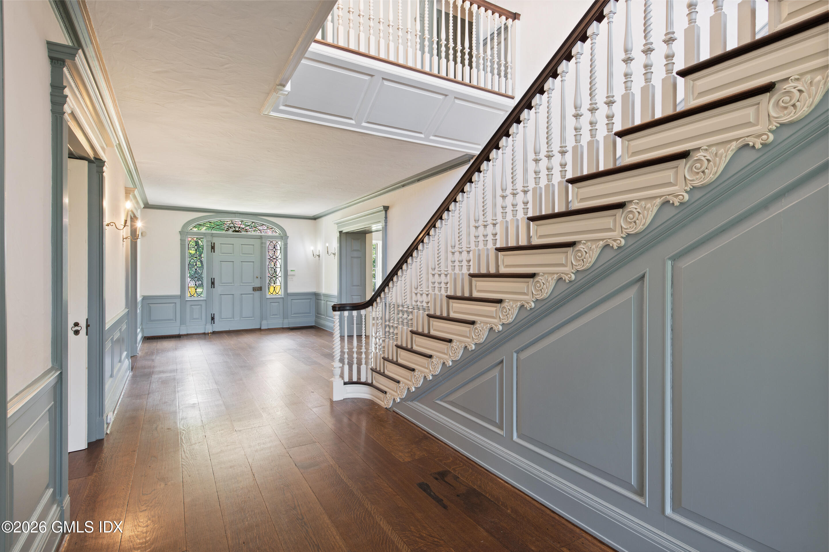122 Round Hill Road Greenwich, CT 06831 - Photo 4 of 37 a view of entryway and hall with wooden floor