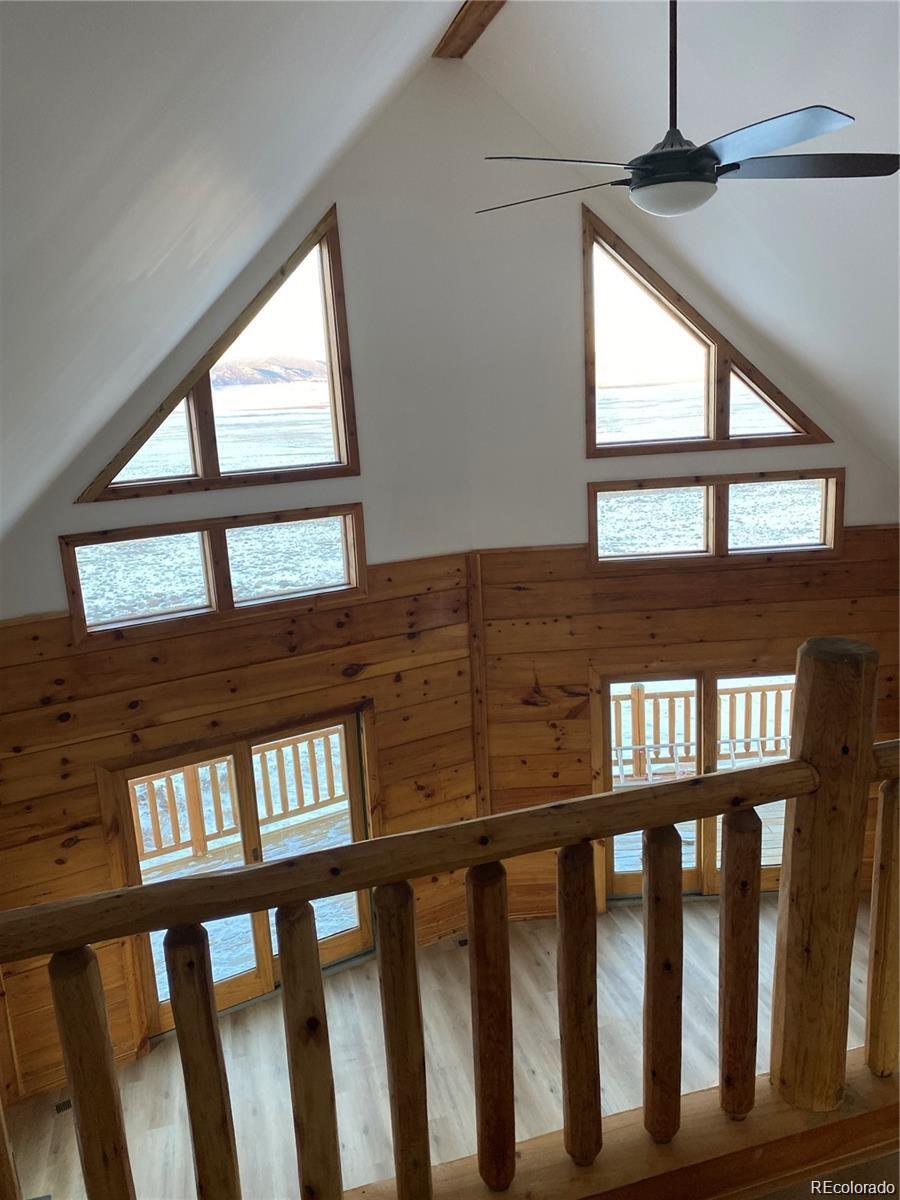 113 Nana Road Hartsel, CO 80449 - Photo 3 of 9 a view of wooden stairs and a window