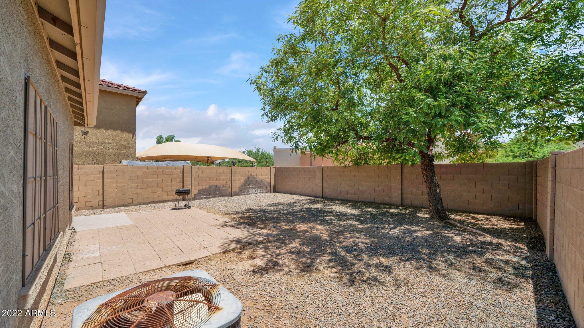 9513 West Monte Vista Road Phoenix, AZ 85037 - Photo 23 of 23 Backyard