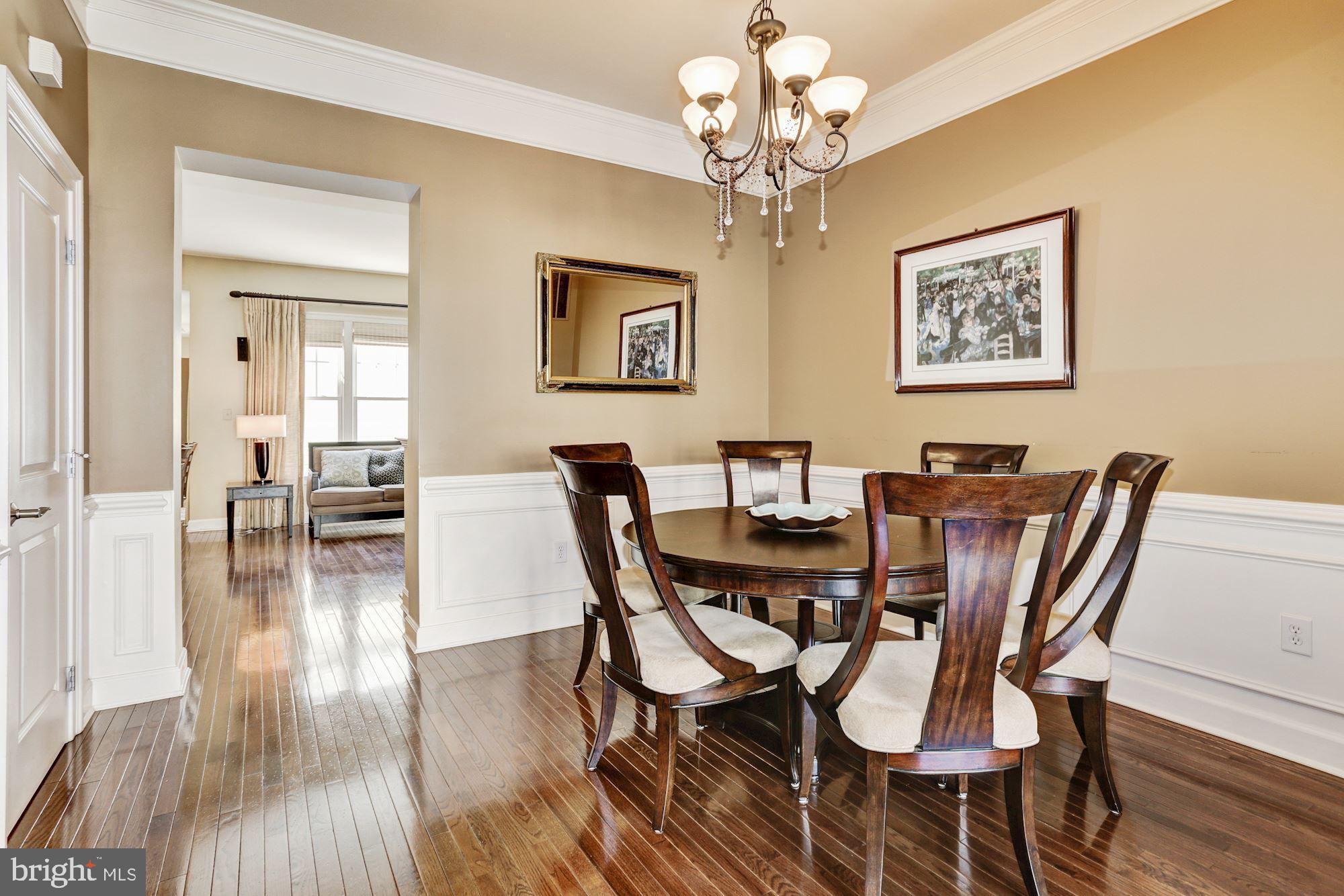 7664 Midtown Road Fulton, MD 20759 - Photo 7 of 44 Formal dining room. with picture-box wainscoting.