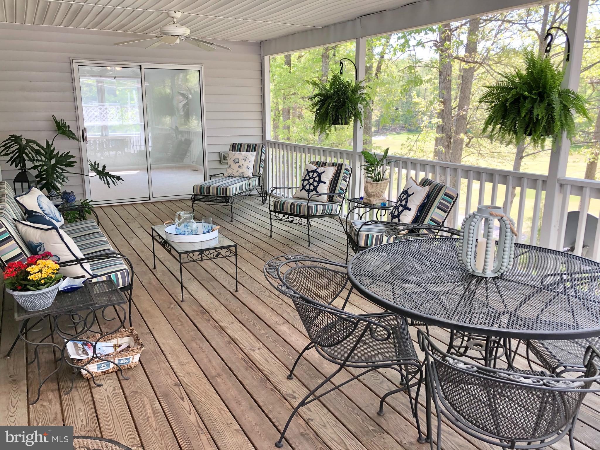 222 Birdie Road Locust Grove, VA 22508 - Photo 21 of 66 Huge Screen Porch with Golf Views!!!