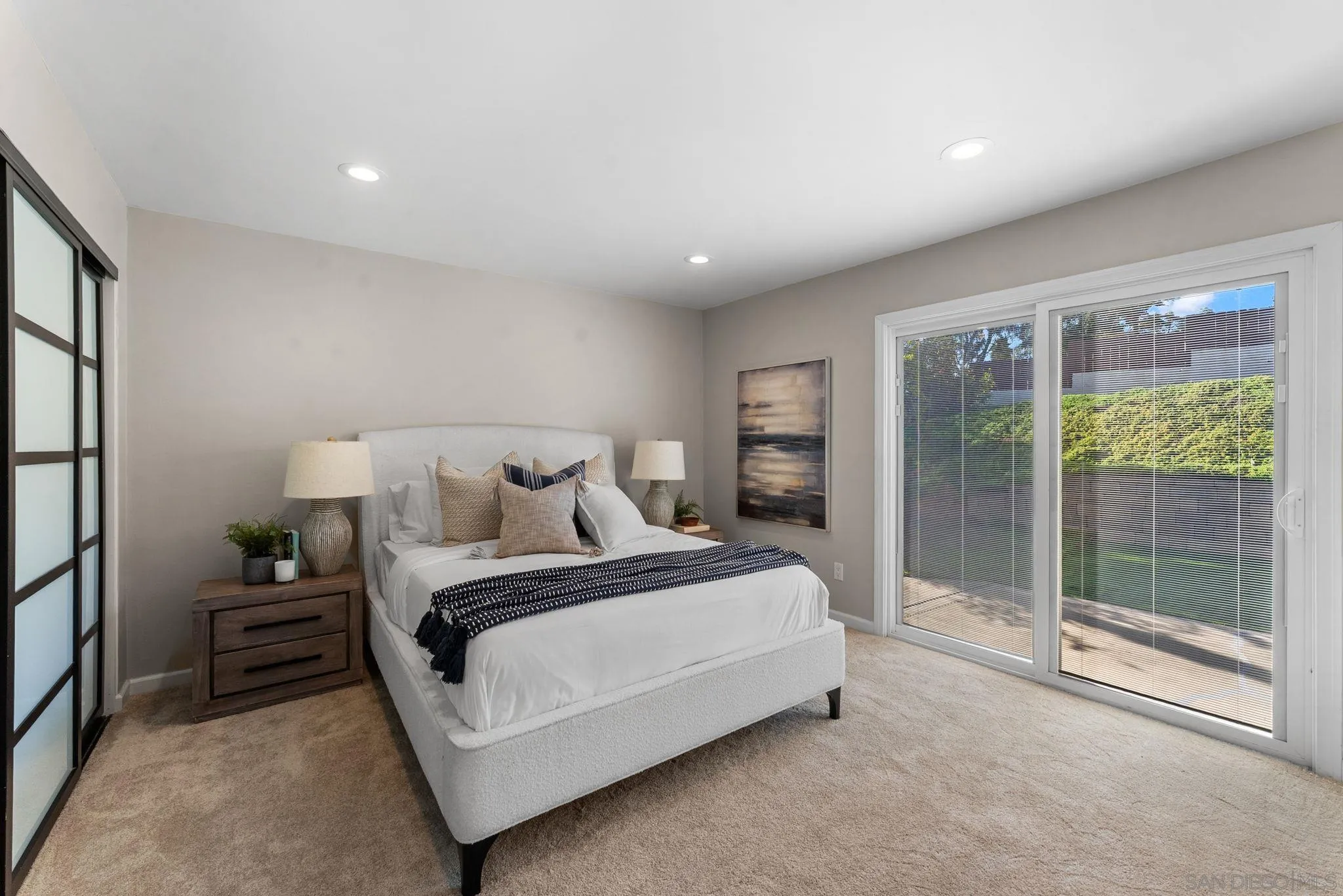 1509 Rimrock Drive Escondido, CA 92027 - Photo 30 of 48 a large bedroom with a bed and large window