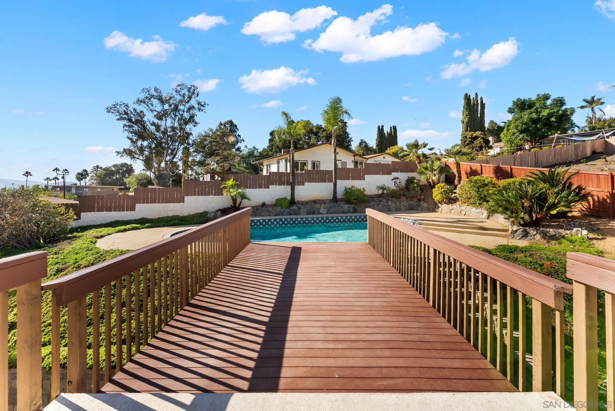 1509 Rimrock Drive Escondido, CA 92027 - Photo 35 of 48 a view of a balcony with wooden floor