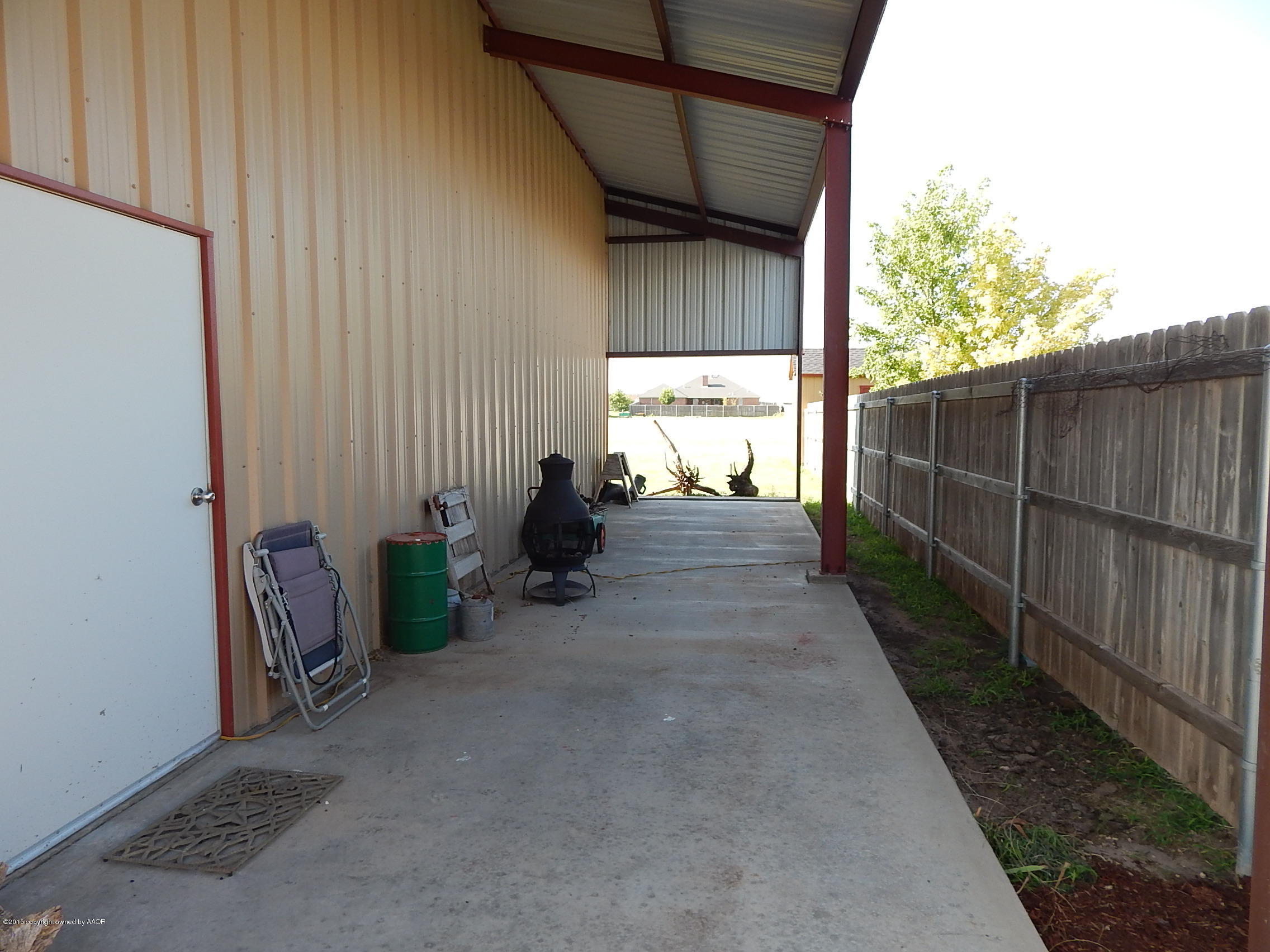 7450 Raburn Lane Canyon, TX 79015 - Photo 24 of 32 Lean To on Shop