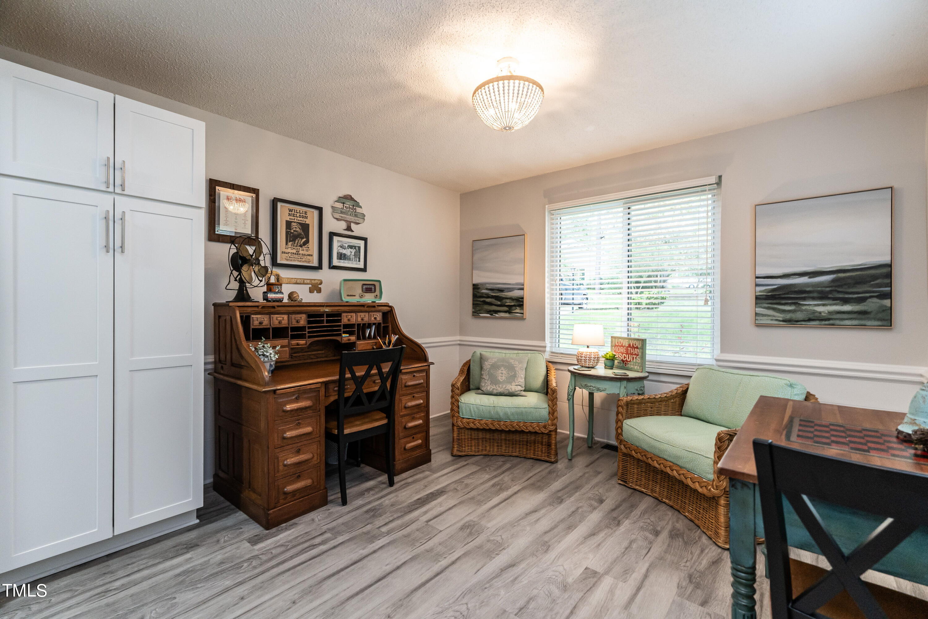 5819 Branchwood Road Raleigh, NC 27609 - Photo 13 of 40 a bedroom with furniture and a window