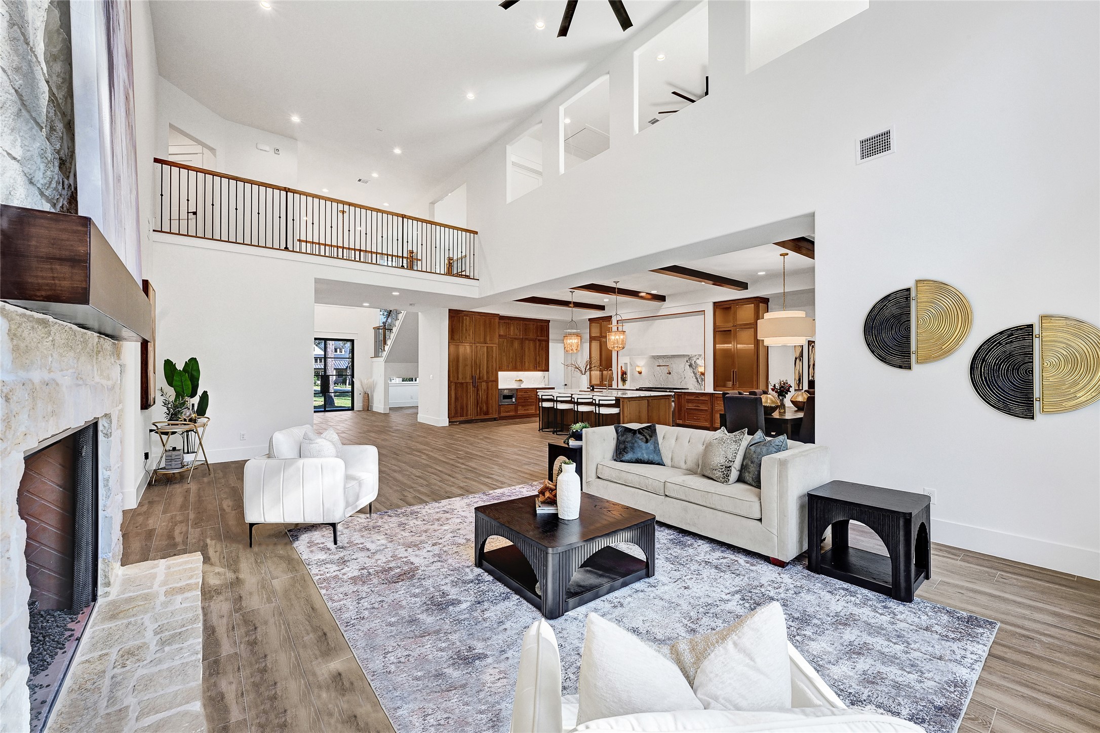 7244 Red Oak Grove Road Montgomery, TX 77316 - Photo 14 of 49 This property boasts an inviting and spacious open living area, perfect for both daily relaxation and entertaining guests.