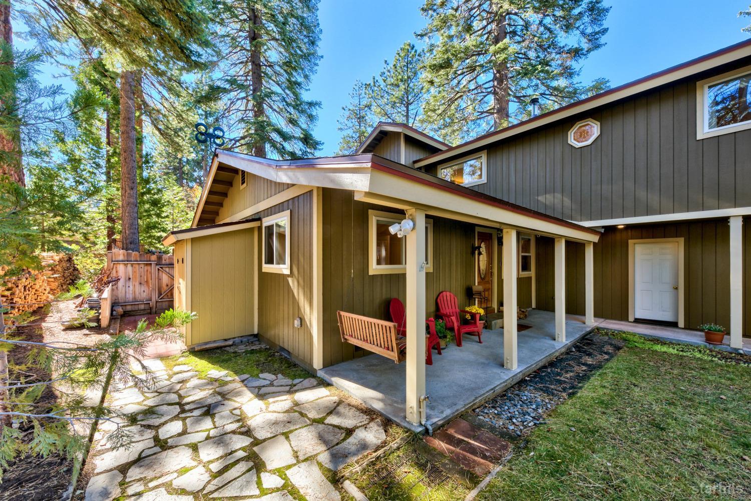712 Sand Harbor Road South Lake Tahoe, CA 96150 - Photo 4 of 38 a view of a house with wooden walls