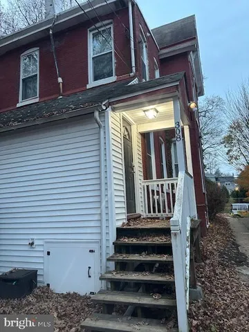 a view of a house with a window