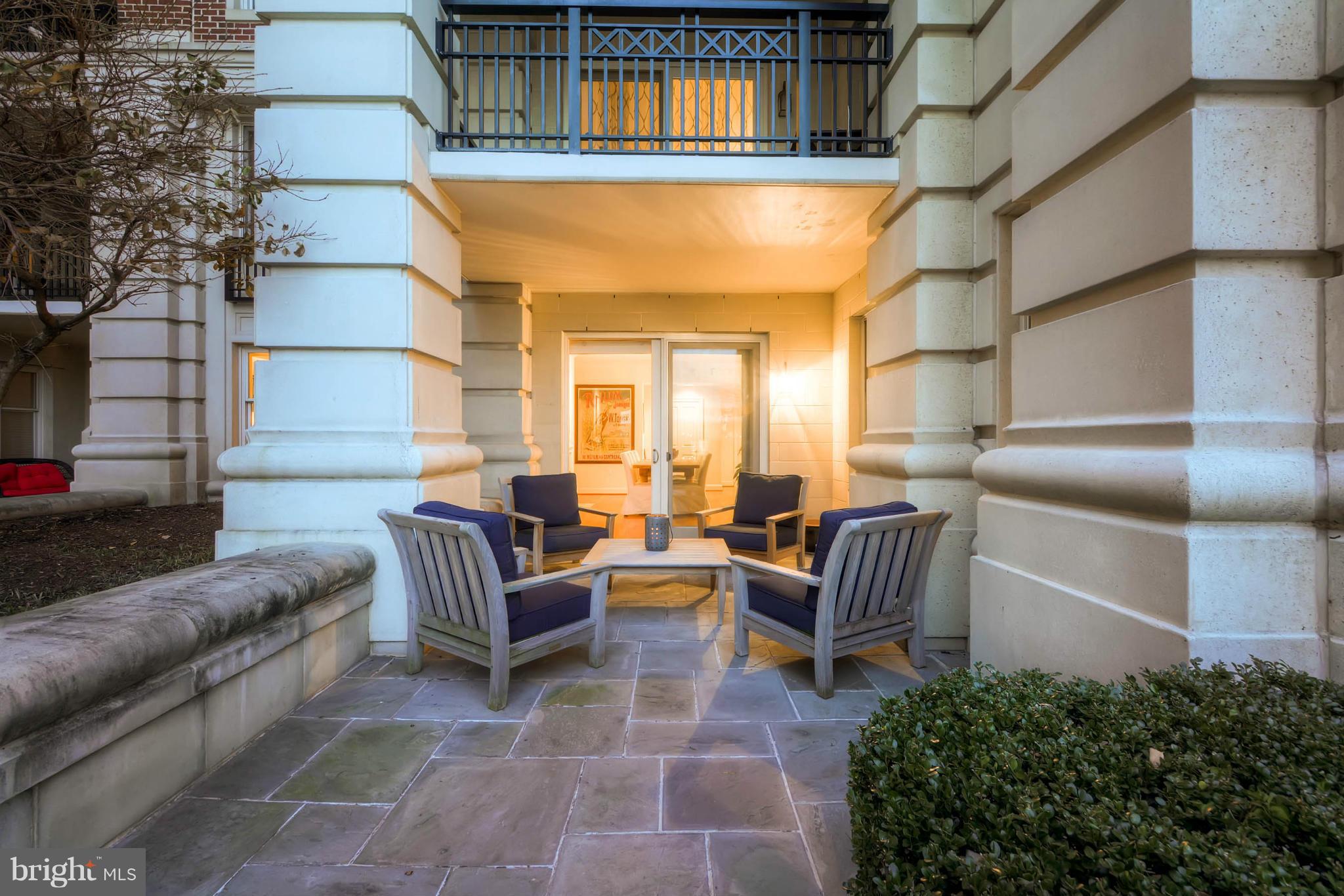 801 Key Highway, Unit 122 Baltimore, MD 21230 - Photo 25 of 30 a view of balcony with furniture