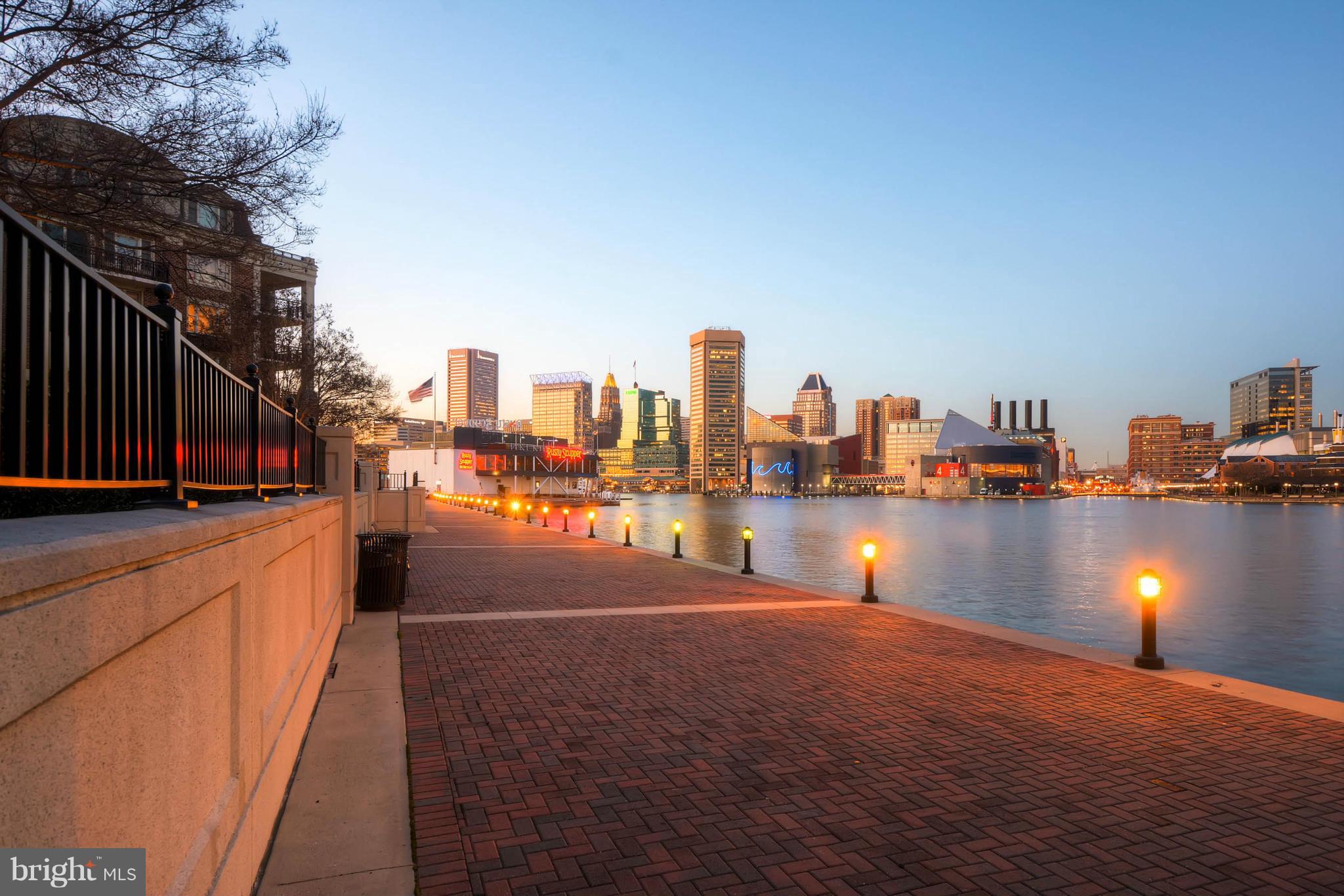 801 Key Highway, Unit 122 Baltimore, MD 21230 - Photo 30 of 30 a view of city and a lake