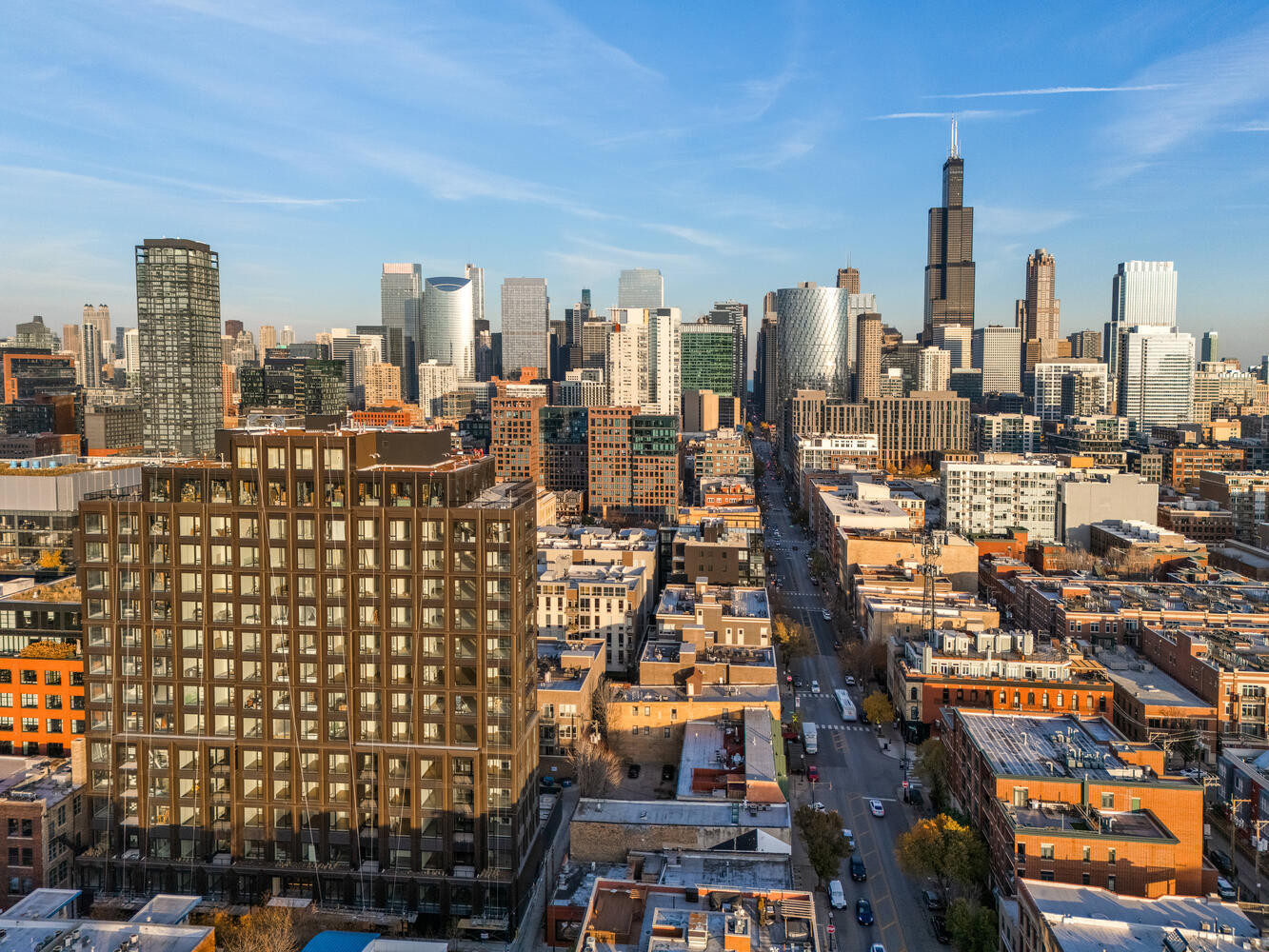 21 North May Street, Unit 1301 Chicago, IL 60607 - Photo 44 of 44 a city view