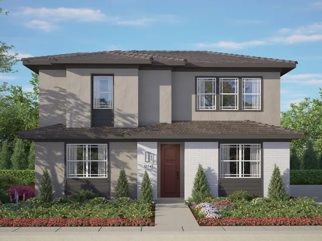 front view of a house