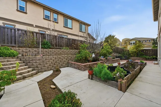 a car parked in front of a house