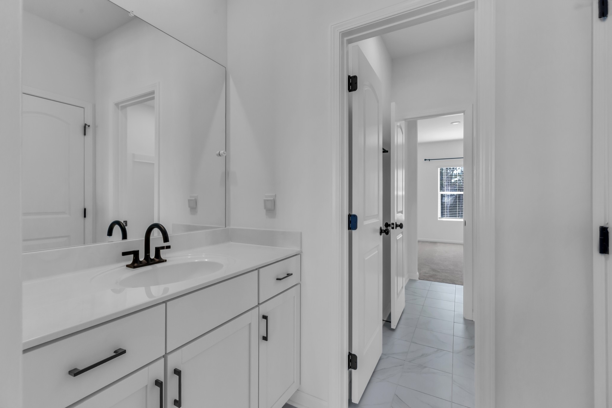 2701 Slatewood Way Murfreesboro, TN 37129 - Photo 25 of 30 a bathroom with a sink and mirror