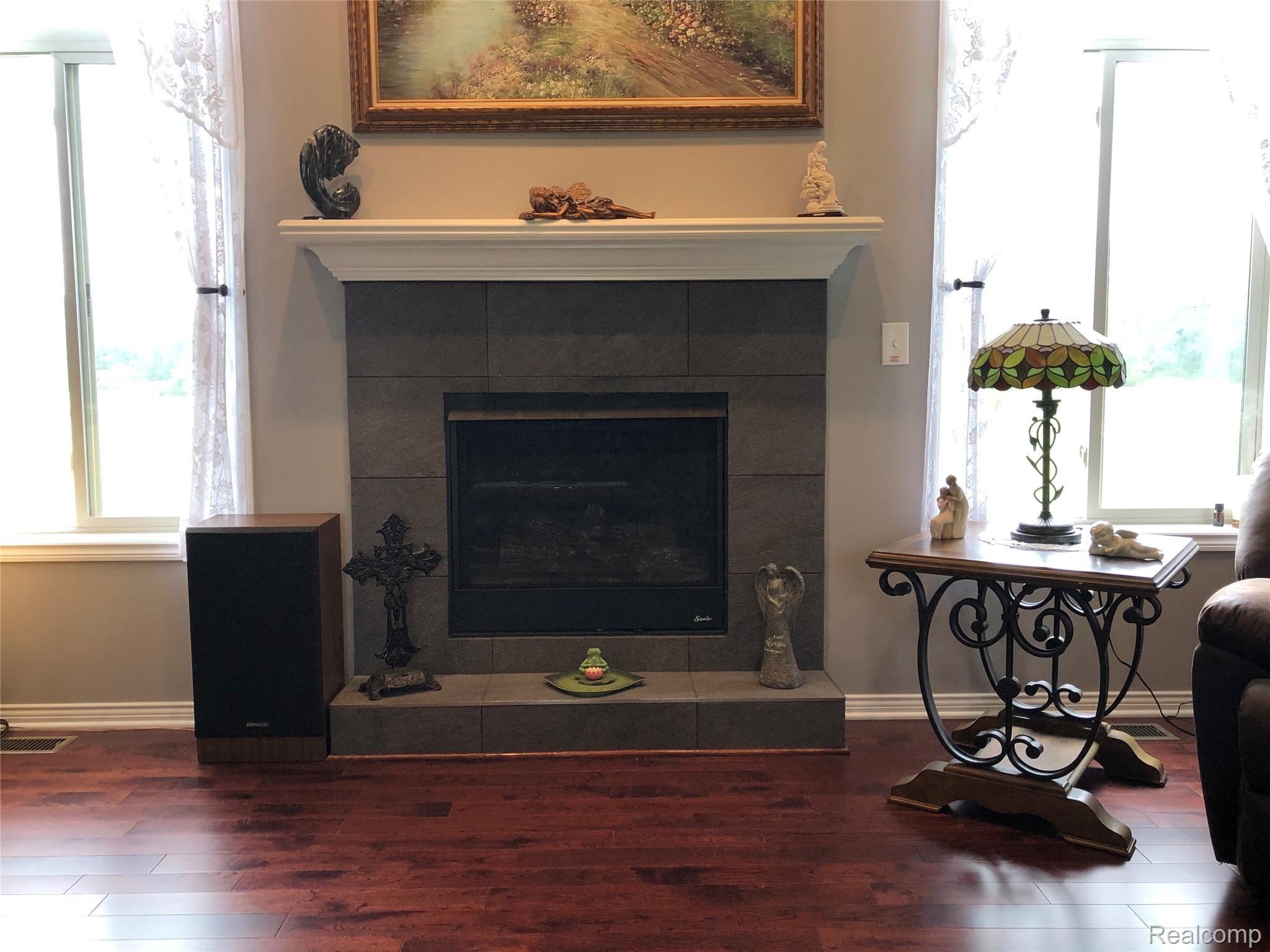 4960 Glover Road Almont, MI 48003 - Photo 18 of 35 Cozy gas fireplace with blower
