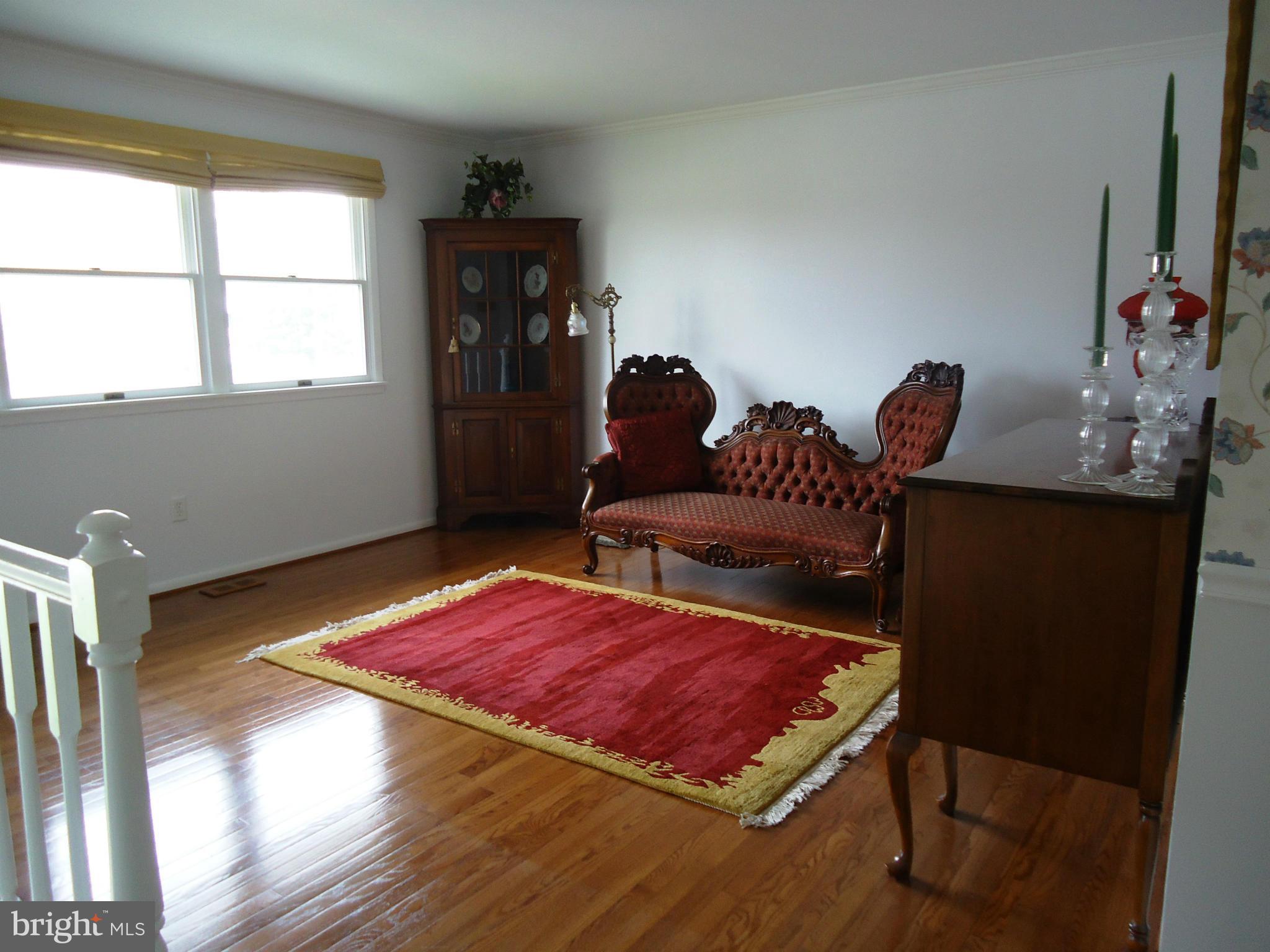 Gleaming floors in Living Room