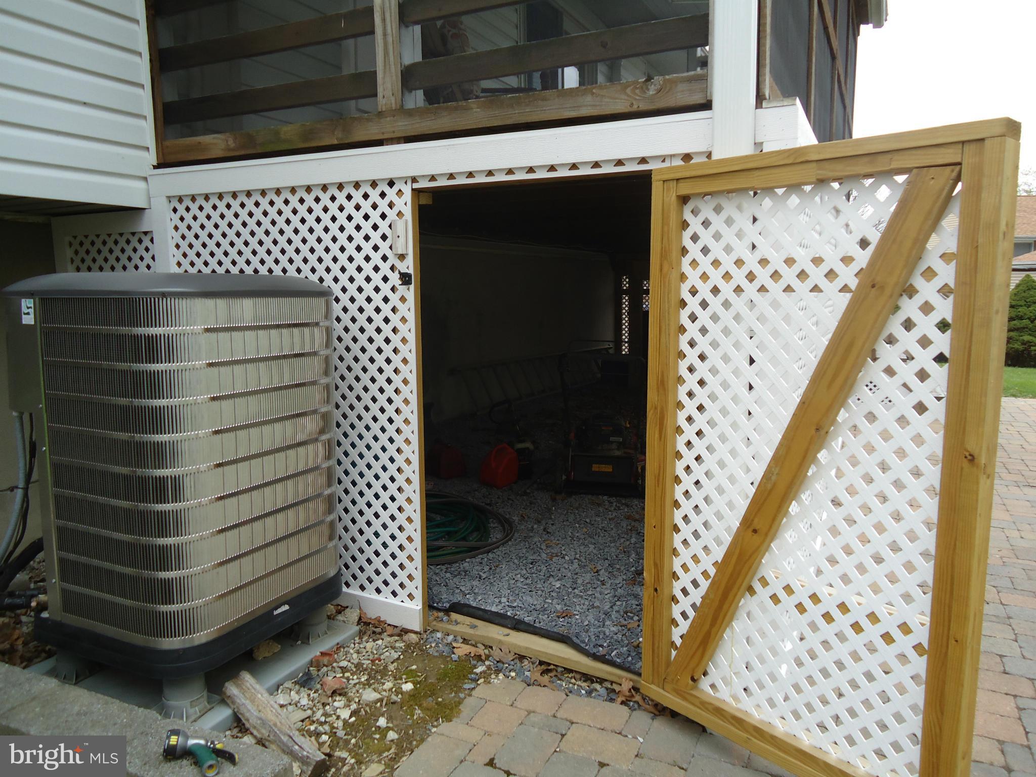 402 Rockway Road Baltimore, MD 21228 - Photo 25 of 26 Storage under deck for outdoor items