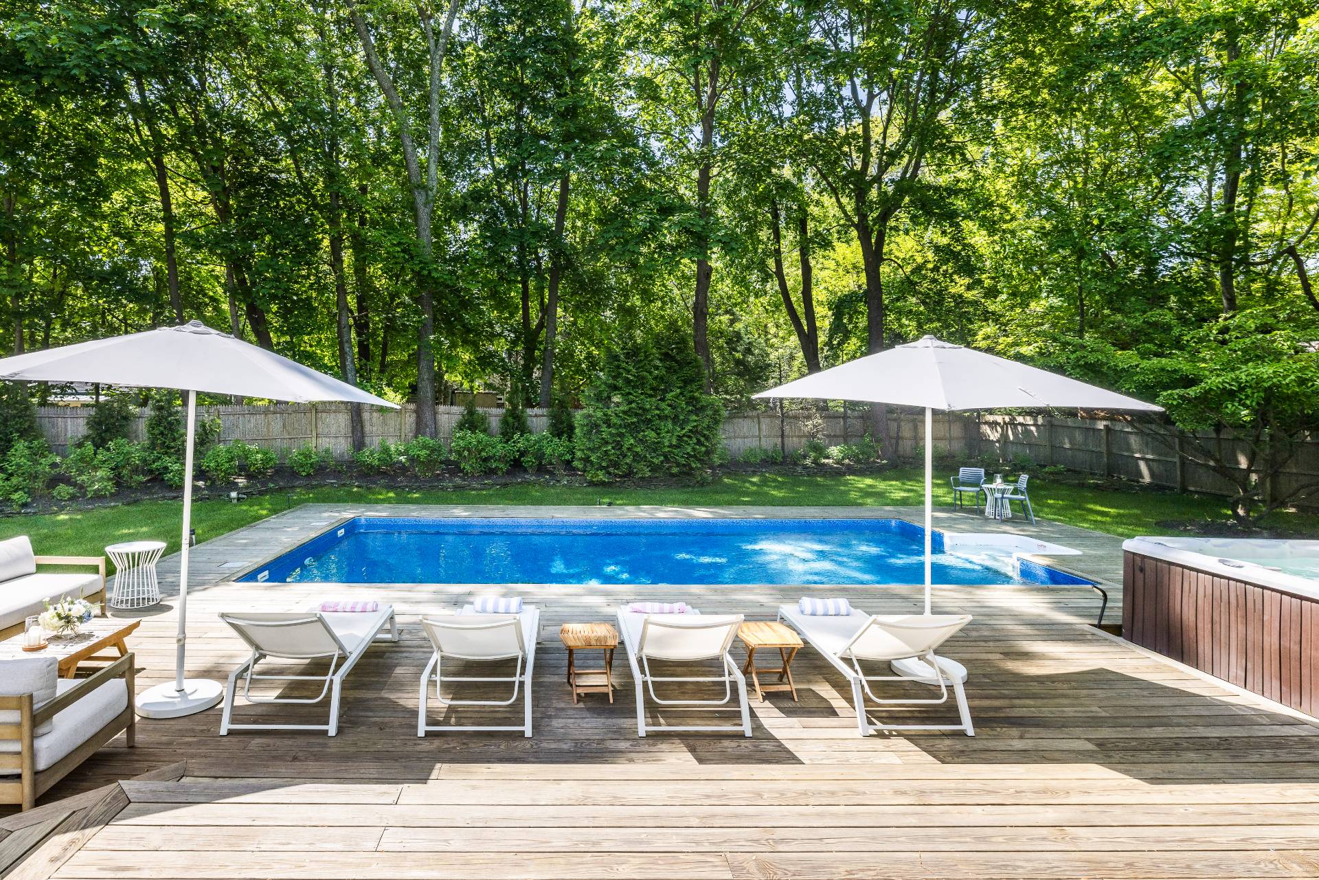 4594 Noyack Road Sag Harbor, NY 11963 - Photo 3 of 31 a view of an outdoor space pool patio and outdoor kitchen