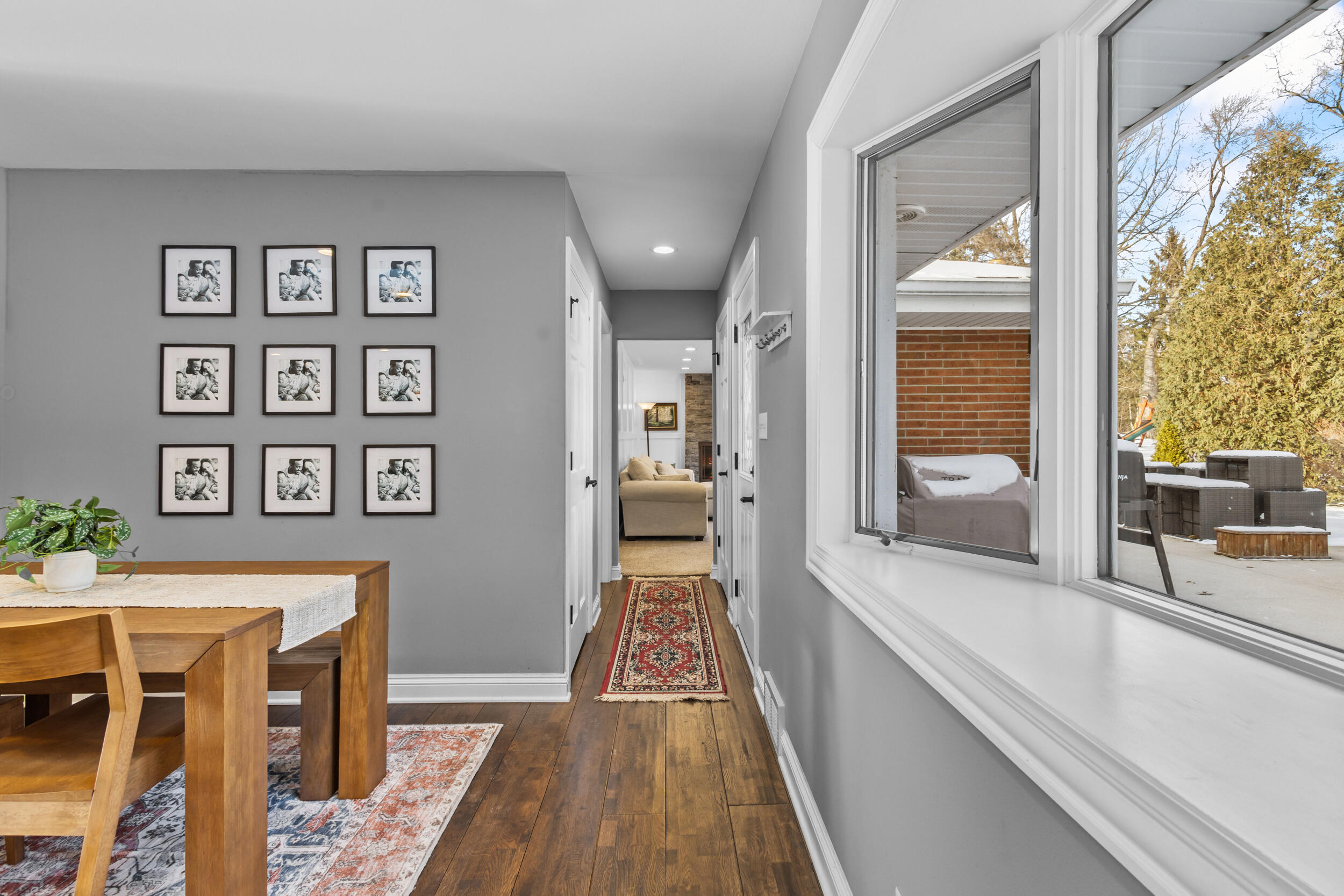 7864 North Green Bay Road River Hills, WI 53217 - Photo 20 of 53 Hall to Den