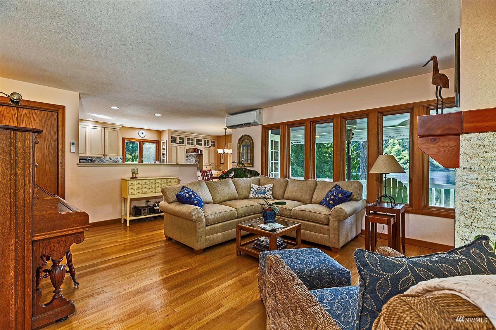 10518 Guthrie Road Anderson Island, WA 98303 - Photo 7 of 40 a living room with furniture and a table