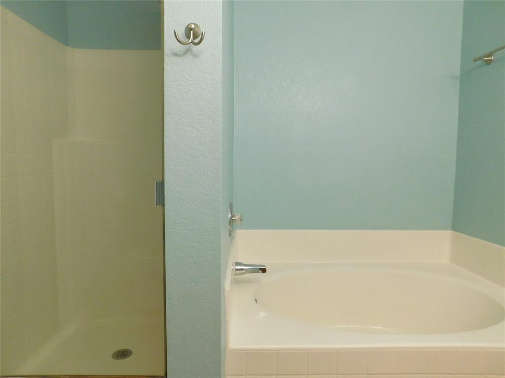 8105 Winding Stream Lane Denton, TX 76210 - Photo 21 of 28 a bathroom with a bathtub