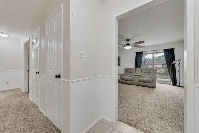 a view of a living room