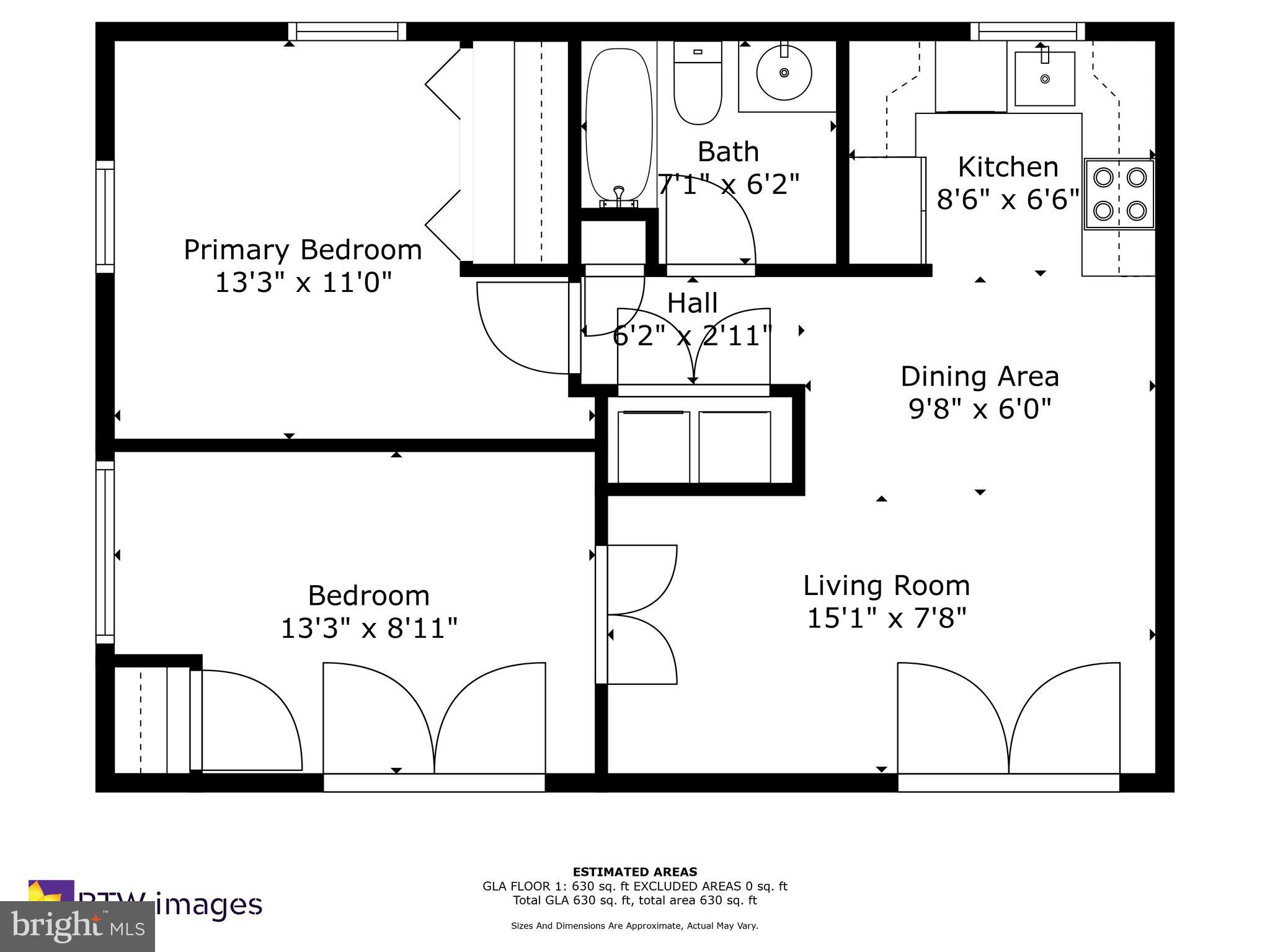 525 T Street Northwest Washington, DC 20001 - Photo 47 of 49 Carriage House, Apt 1 - Floor Plan