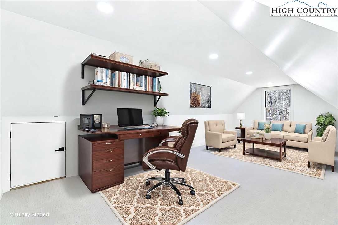 201 Whispering River Drive Crumpler, NC 28617 - Photo 42 of 48 a workspace with furniture and window
