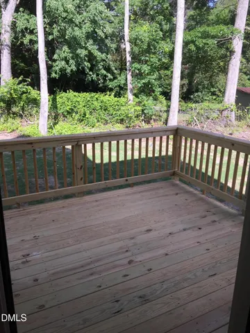a view of outdoor space with deck