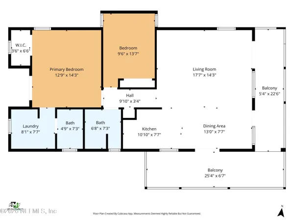 $3,500 | 724 1st Street South, Unit 12, Jacksonville Beach, FL 32250