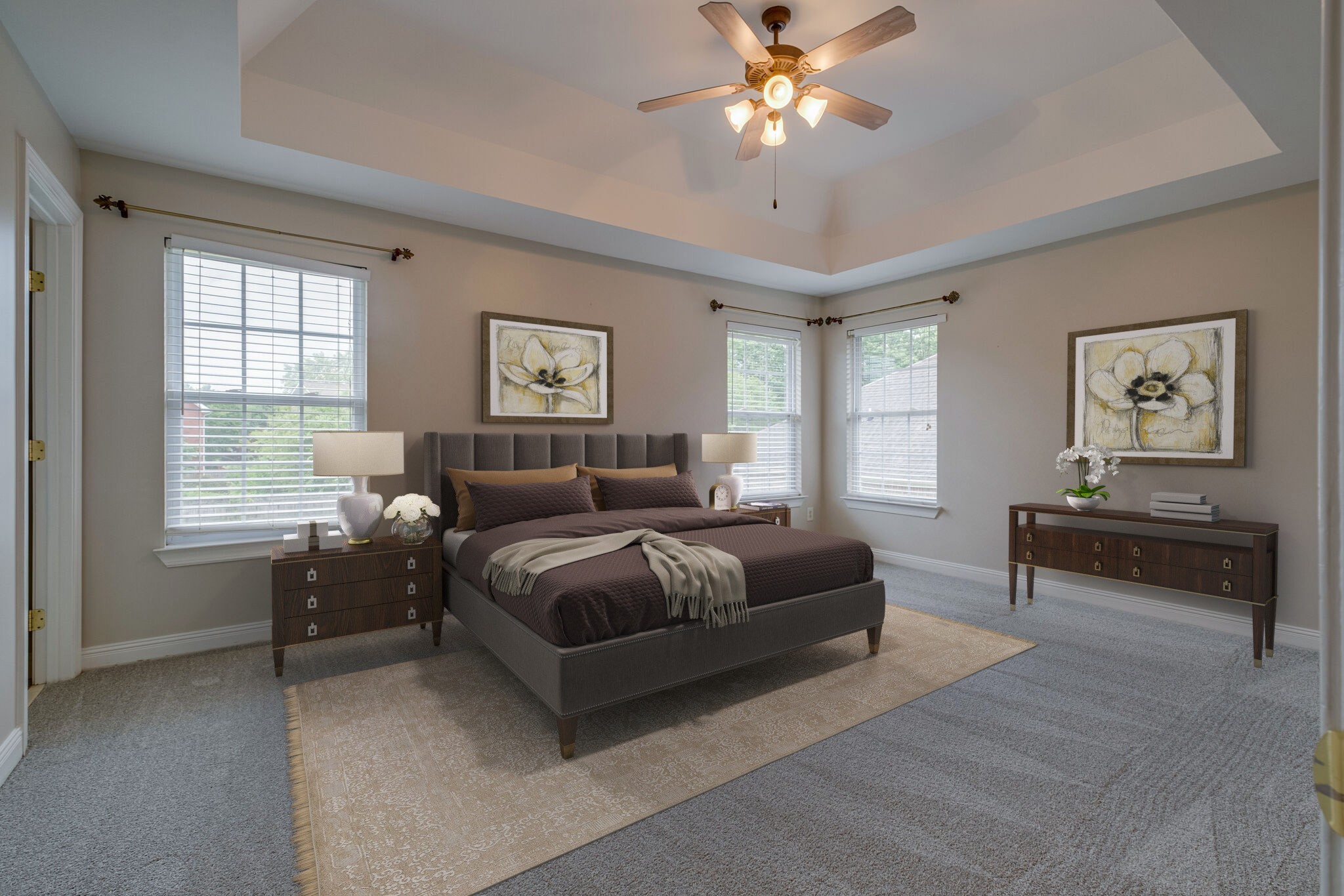 108 Berwick Place Franklin, TN 37064 - Photo 17 of 28 a spacious bedroom with a bed and window