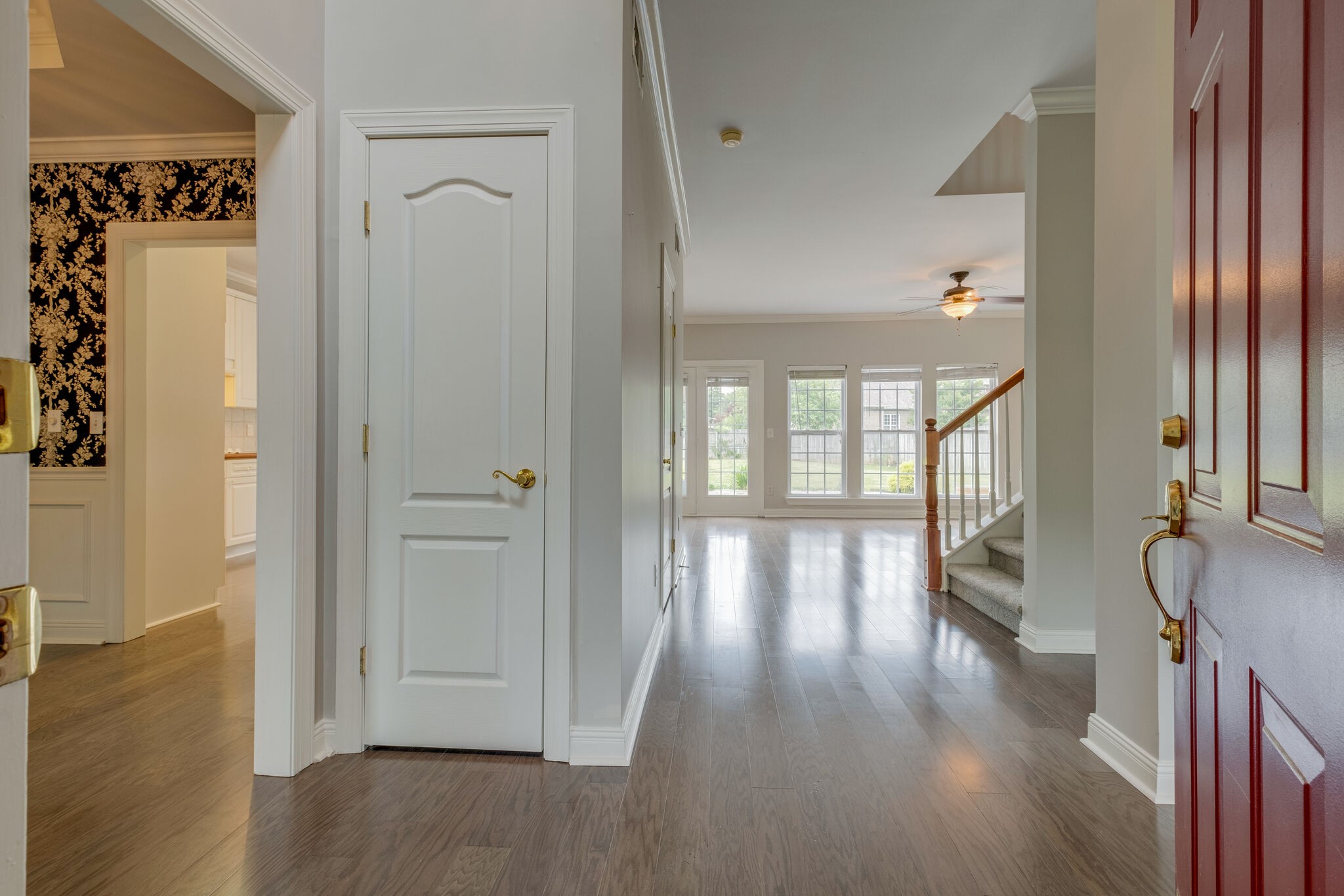 108 Berwick Place Franklin, TN 37064 - Photo 5 of 28 a view of entryway with wooden floor