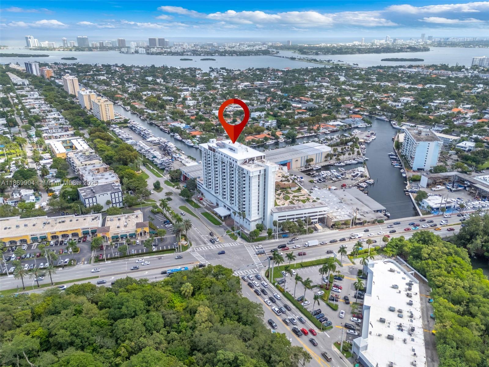 13499 Biscayne Boulevard, Unit 403 North Miami, FL 33181 - Photo 25 of 31 an aerial view of multiple house