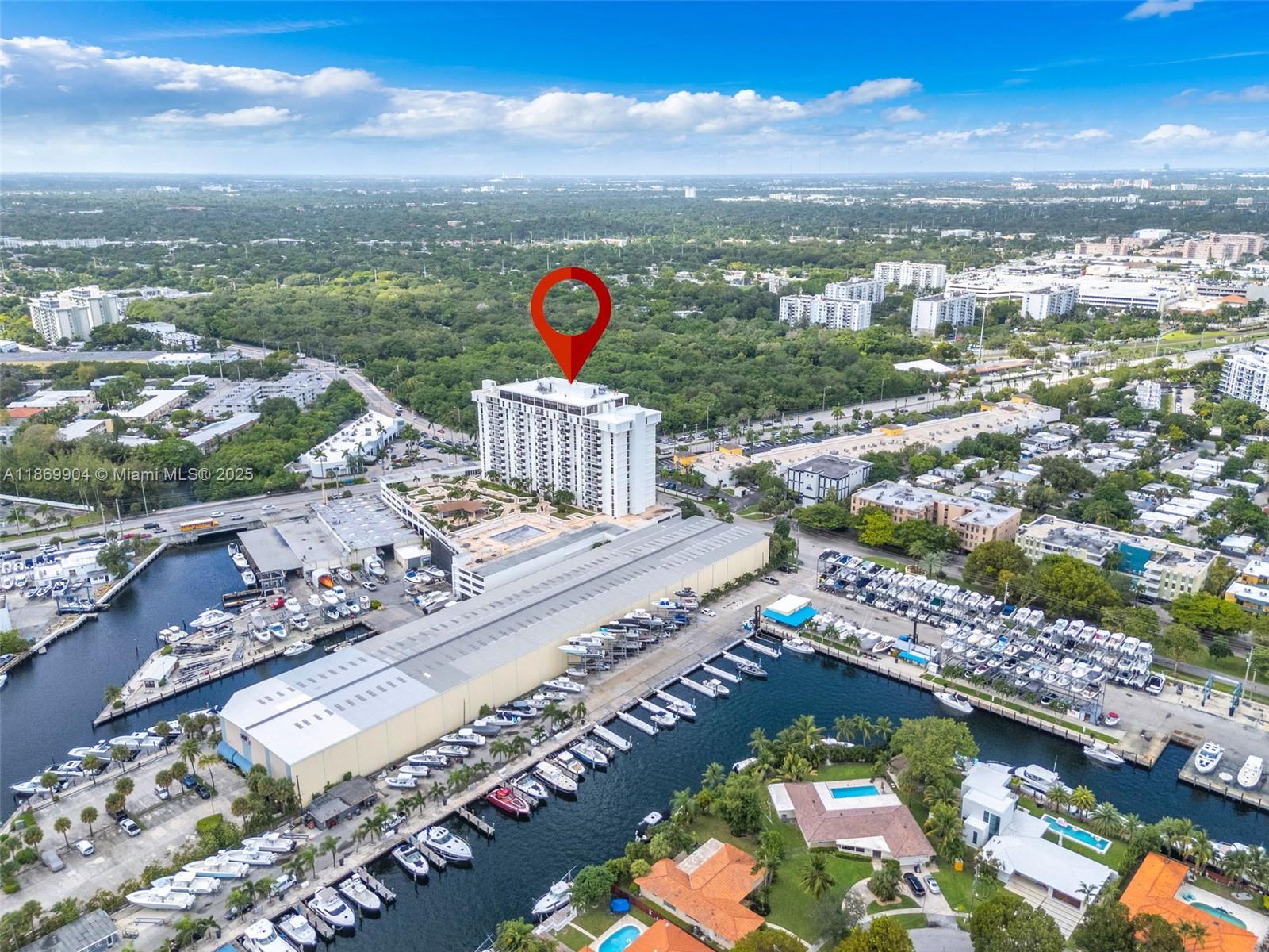 13499 Biscayne Boulevard, Unit 403 North Miami, FL 33181 - Photo 28 of 31 a view of a city from a lake