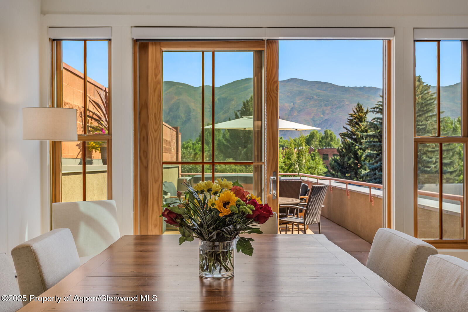 104 Midland Avenue, Unit 302 Basalt, CO 81621 - Photo 19 of 31 Dining to Deck