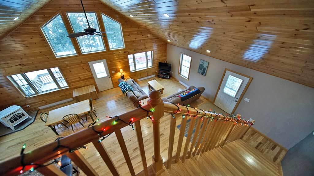 91 Sandy Beach Road Danforth, ME 04424 - Photo 34 of 56 91-sandy-beach-rd-loft-view
