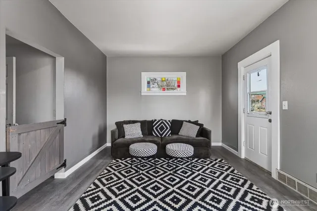 a living room with a couch